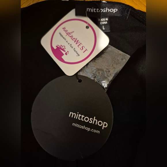 Mittoshop Classic Black Polkadot Dress - Picture 2 of 8